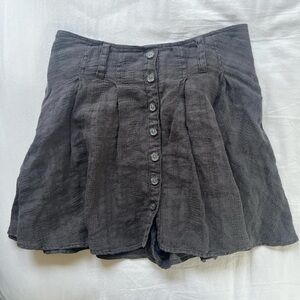 Free People linen skorts